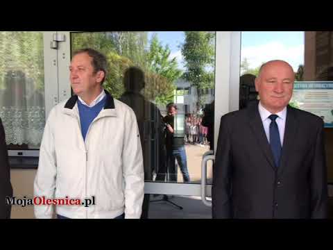 07.05.2019 Oleśnica - odsłonięcie tablicy upamiętniającej Janusza Korczaka