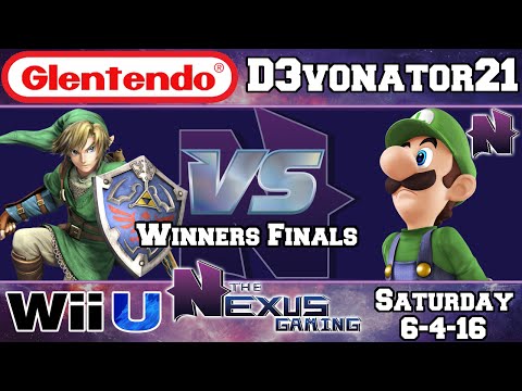 Glentendo (Link) vs Nexus| D3vonator21 (Luigi) - Winners Finals 6-4-16