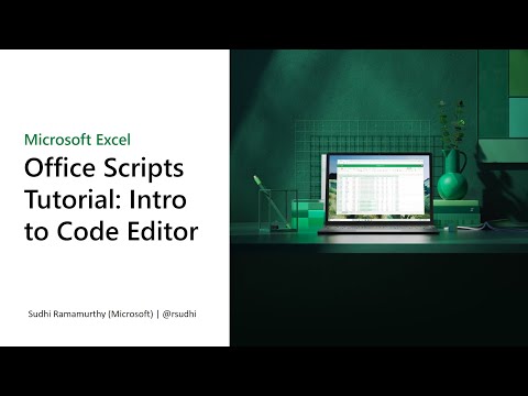 Learn Office Scripts Tutorial Introduction to the Code Editor - Mind Luster