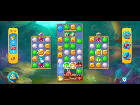 Fishdom game level 10755 #youtube #fishdom