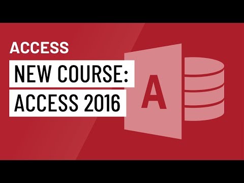 New Course: Access 2016