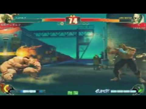 SF4:Itabashi Zangief (Za) vs K I (Sa) - TRF 11-12-2009