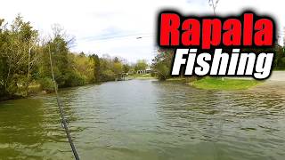 Fish You Catch From The Bank in SPRING (Spring Fishing With a Rapala)