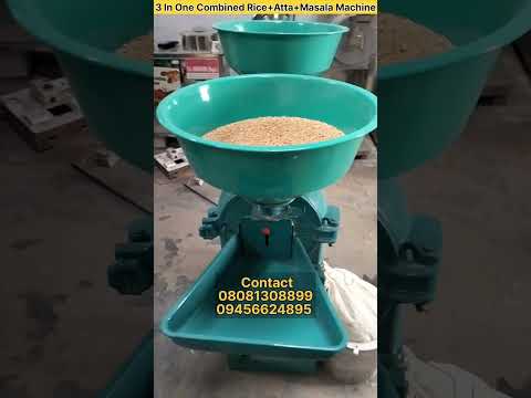 Combined Mini Rice Or Flour pulverizer