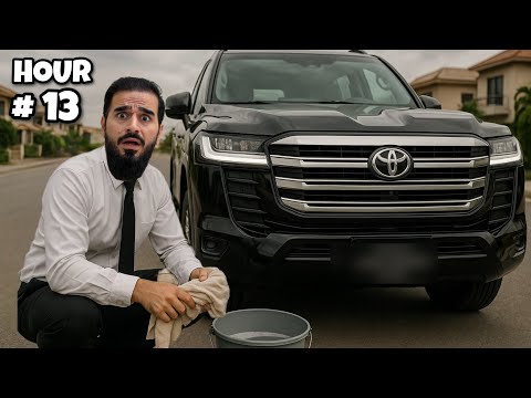 WORKING AS A LAND CRUISER DRIVER FOR 24 HOURS