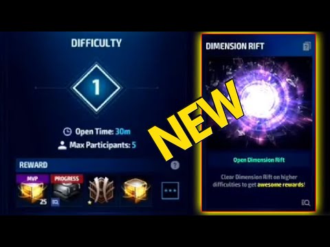 Dimension Rift First Look November Update 7.6 Livestream - MARVEL Future Fight