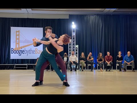 Improv West Coast Swing - Ben Morris & Alyssa Glanville - Boogie by the Bay 2022 Champions Strictly