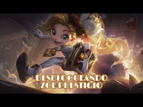 Desbloquenado Zoe Arcanista Prestigiosa + 10 Cajas de Maestro artesanos