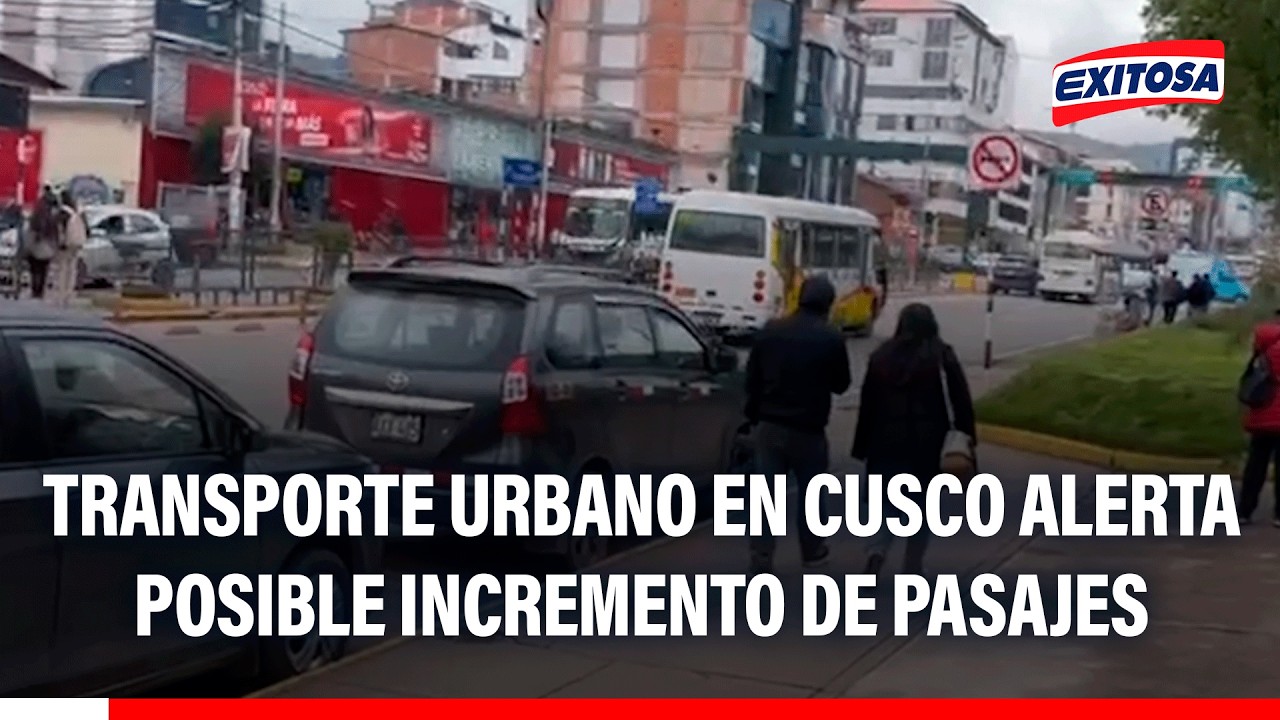 🔴🔵 Transporte urbano en Cusco alerta posible incremento de pasajes