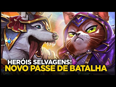 NOVO PASSE - HERÓIS SELVAGENS!