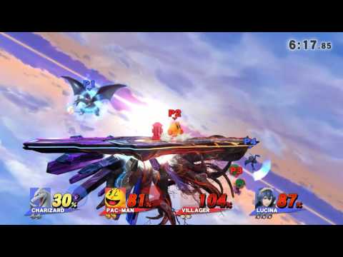 S1D22 (Pac-Man) + PKTree (Villager) vs. Kermit (Lucina) + nt.BARBER (Charizard)