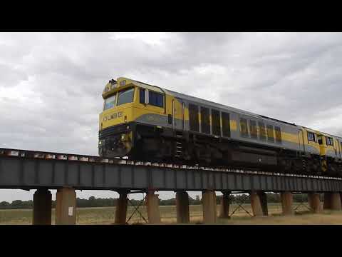 Junee Trains QBX003 & QBX006 with 5MC7