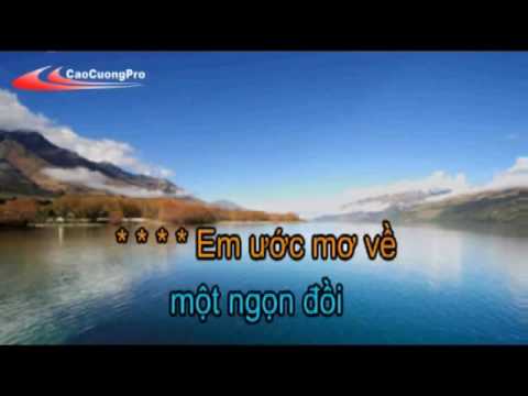 Karaoke   Ngọn Đồi Chong Chóng - Vocal Nam   By Newbie