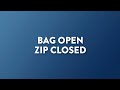 Bag Opening Zipped Closed Sound Effect