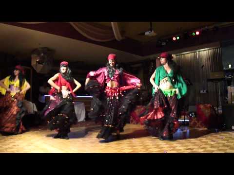 15 July 2011. Russian dance performance in Toronto. Russian Gypsy Romani music and dance.