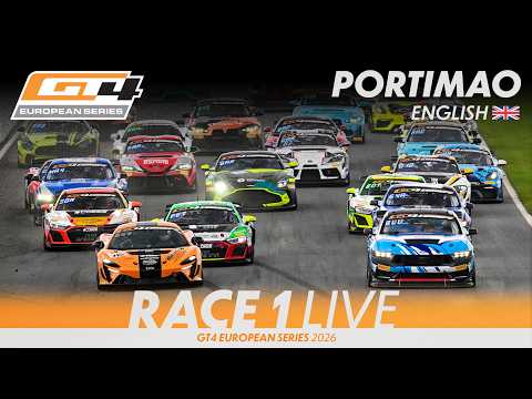 LIVE I Race 1 I Portimão I GT4 European Series 2026 (English)