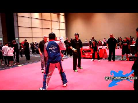 Avery Plowden vs Chance Turner - Men's Sparring - Amerikick Internationals 2014