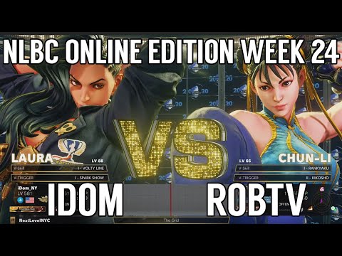 Street Fighter V Winners Final - iDom vs RobTV @ NLBC Online Edition #24