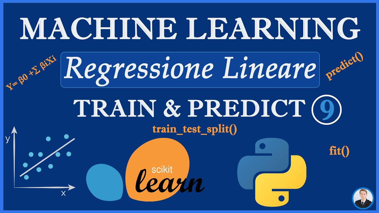 MACHINE LEARNING Tutorial Python Italiano 2022! | Train Modello & Predictions | Scikit-Learn