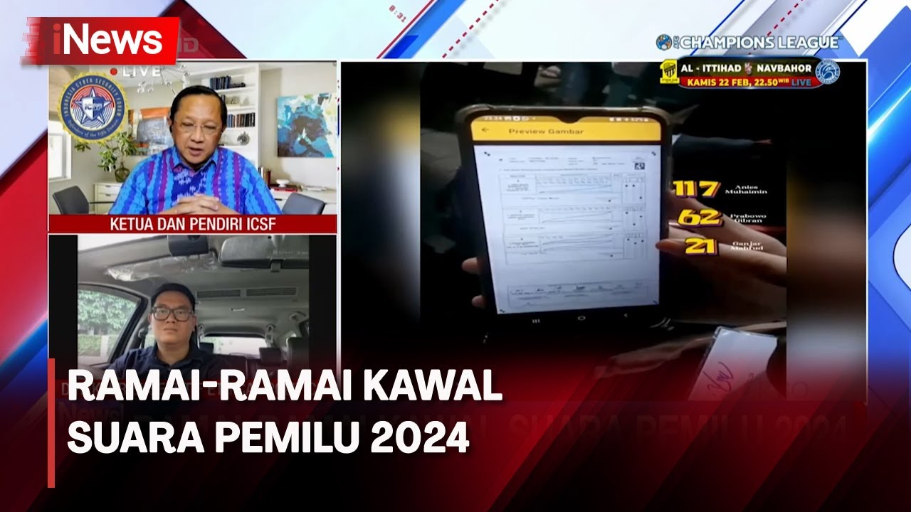 Ramai-Ramai Kawal Suara Pemilu 2024 - iNews Siang 18/02