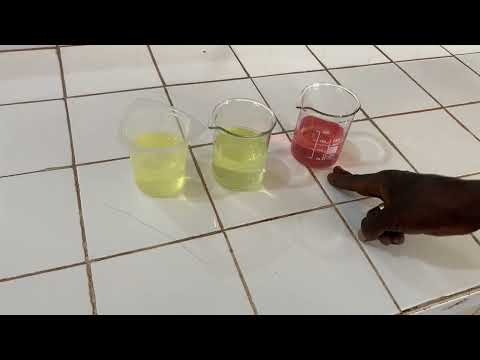 Technique de trois ou épreuve de trois verres de guyon