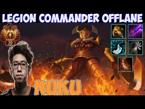 Kuku - Legion Commander Offlane Gameplay | Top Rank Pro Gameplay - Dota 2