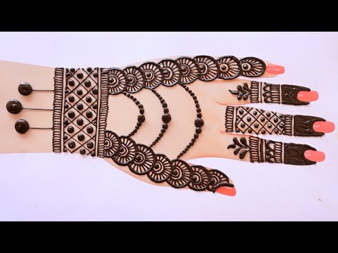 New stylish mehndi design | Back hand mehndi design | mehndi ka design | mehandi ka design.