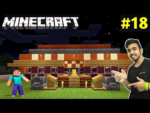 BIG VILLAGER'S HOUSE IN MY CASTLE | MINECRAFT GAMEPLAY #18