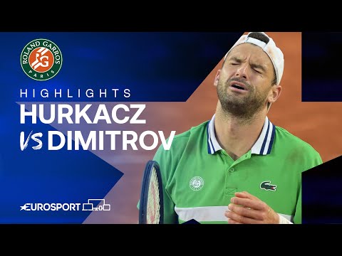 Hubert Hurkacz vs Grigor Dimitrov | Round 4 | French Open 2024 Highlights 🇫🇷