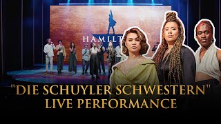 Musik-Video-Miniaturansicht zu Die Schuyler Schwestern [The Schuyler Sisters] Songtext von Hamilton (Musical)