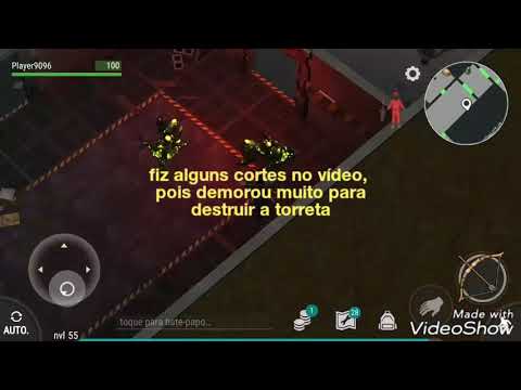 Destruindo a torreta da casa mata alfa, sem arma de fogo, last day
