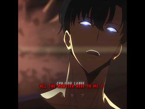 『 Jinwoo Vs Tusk👹』- Solo Leveling Sung Jinwoo Edit MATUSHKA ULTRAFUNK #sololeveling #sungjinwoo