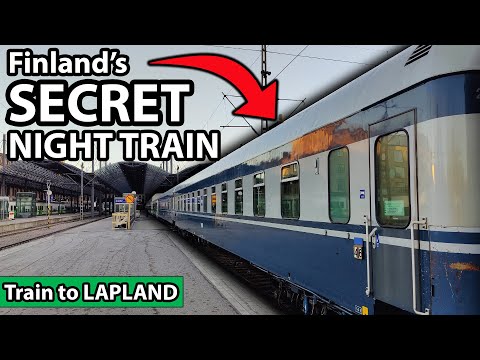 The night train carriages Finland doesn't want you to know about... Helsinki - Tornio/Lapland review