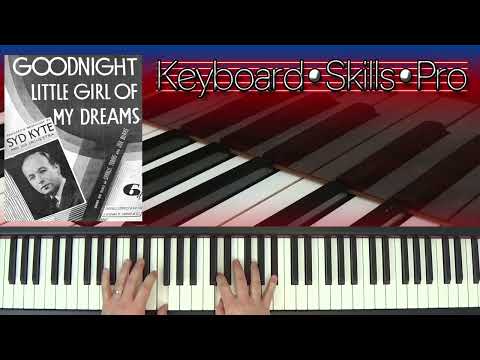 Goodnight Little Girl Of My Dreams | Vintage Piano Sheet Music
