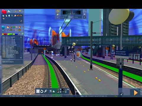 Manchester Oxford Road station announcements for Train simulator