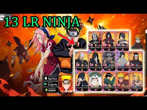 Konoha Legend Gameplay - All 13 LR Ninja Naruto RPG Android iOS Game (Review)