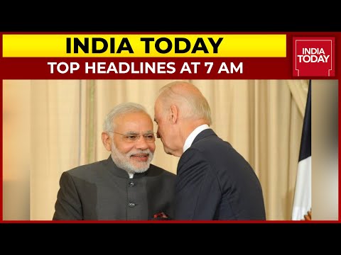 Top News Headlines At 7 AM | Modi-Biden To Headline Super Friday | September 24, 2021