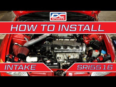 DC Sports 1992-1995 Honda Civic Intake Install (SRI5516)