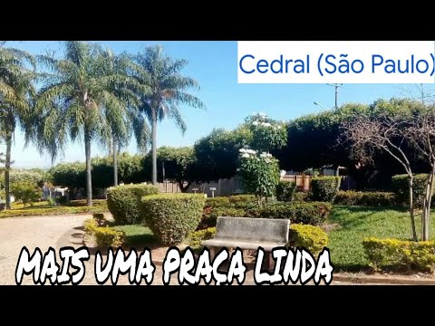 Mais uma Praça linda em Cedral São Paulo 🥰