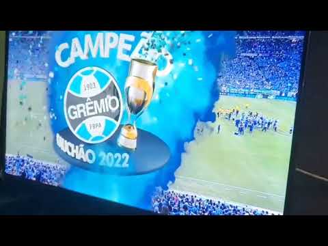 Vinheta: Grêmio campeão estadual 2022 (Mídia perdida, Má qualidade)