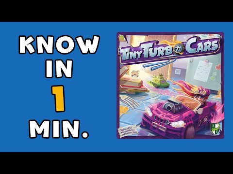 Tiny Turbo Cars on BGA! know in 1 min! #boardgames #brettspiele