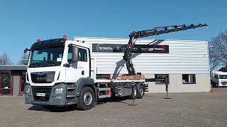 MAN TGS 26.420 6x2 - HIAB 25TM Crane, Krane, Kran - Retarder - Steer kamion platforma | Slika 4 - Autoline