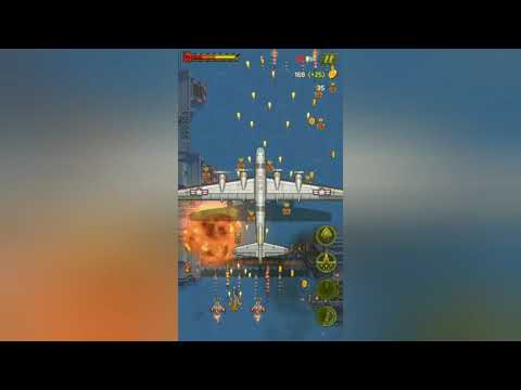 1945 AIRFORCE #LEVEL-7(BOSS) WITH KF-X GOLDEN EAGLE TIER-2 MAX LEVEL PLANE.