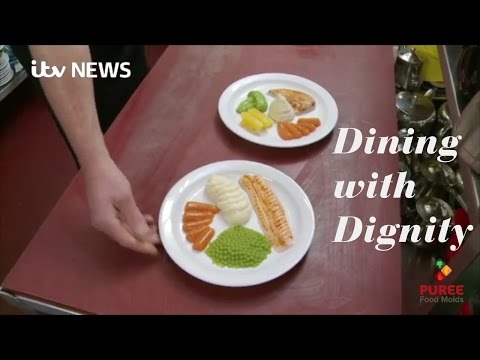ITV News Report - Dining with Dignity using Puree Food Molds