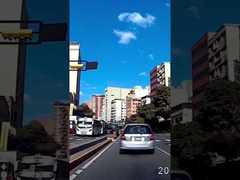 Driving Tour Caracas: Centro Galipán, Francisco de Miranda y Bello Campo con Tráfico Trancado