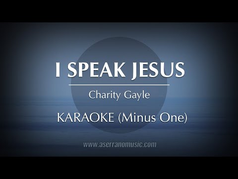 I Speak Jesus | Karaoke