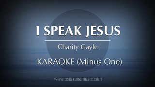 I Speak Jesus  Karaoke