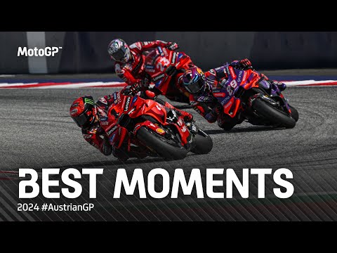 MotoGP2024 第12戦オーストリアGP(レッドブル・リンク) 決勝レースのラストラップ動画