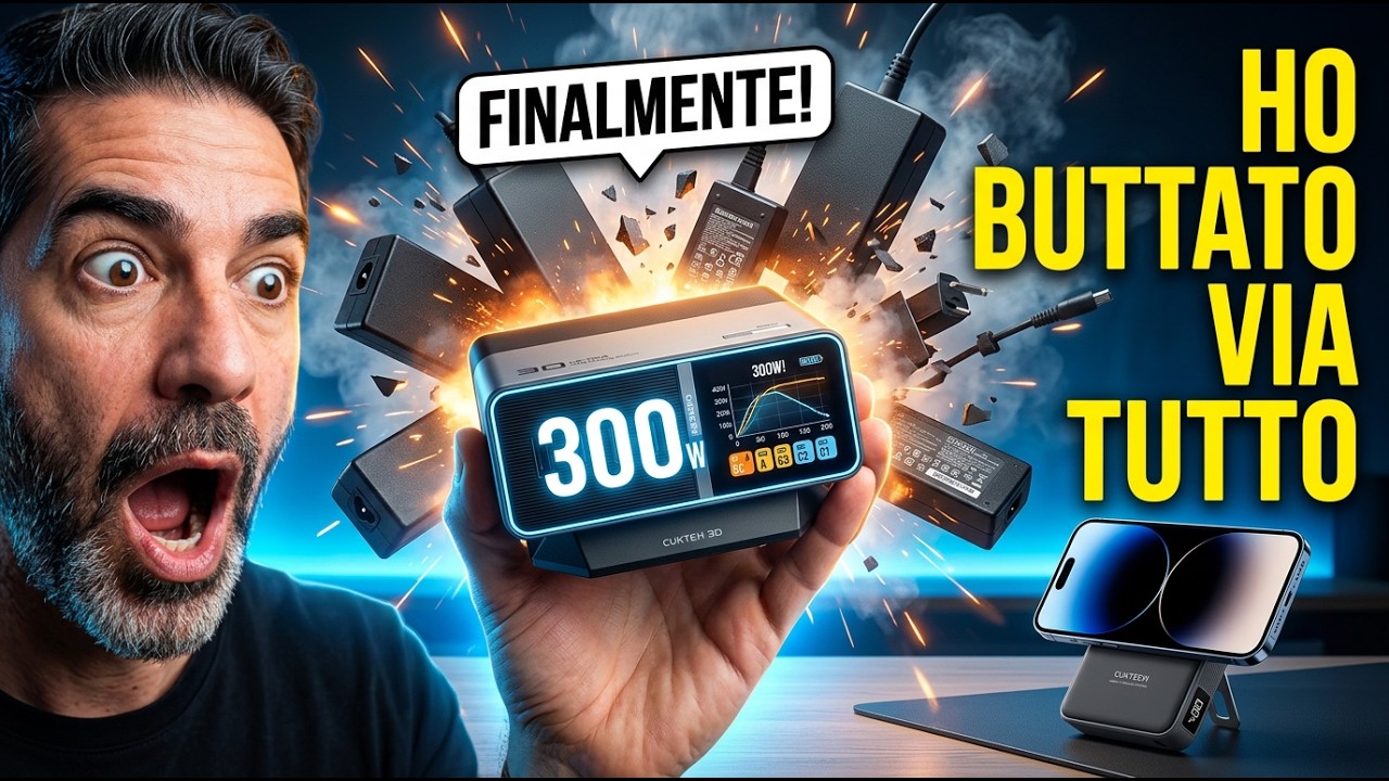 Il caricatore più folle che abbia provato: Cuktech 30 Ultra + power bank magnetico