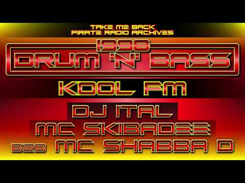 Skiba & Shabba with DJ Ital | Drum & Bass Classics 1998 | Kool FM 94.5 (London)